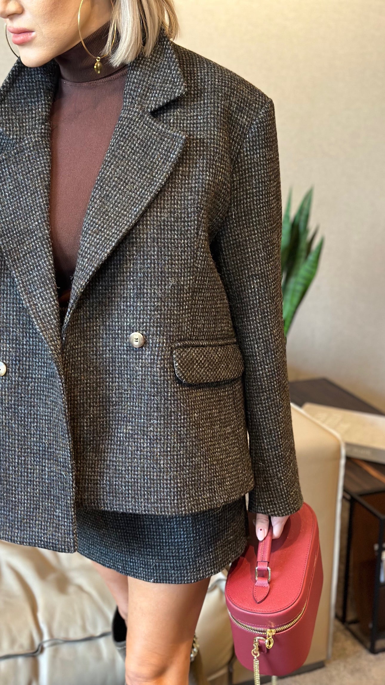 Wool Blazer Coat Nomad