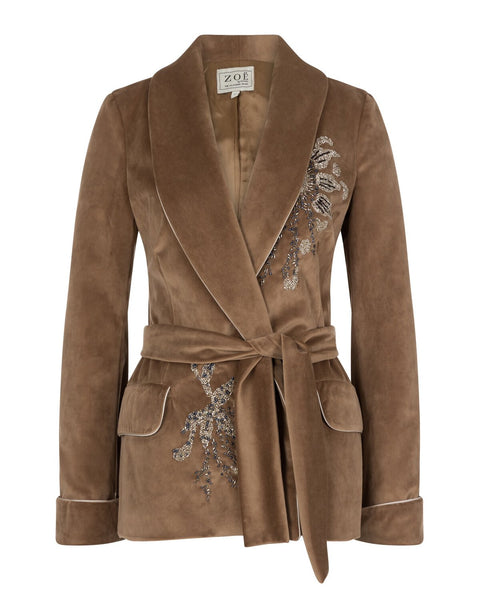 JANE velevt coat