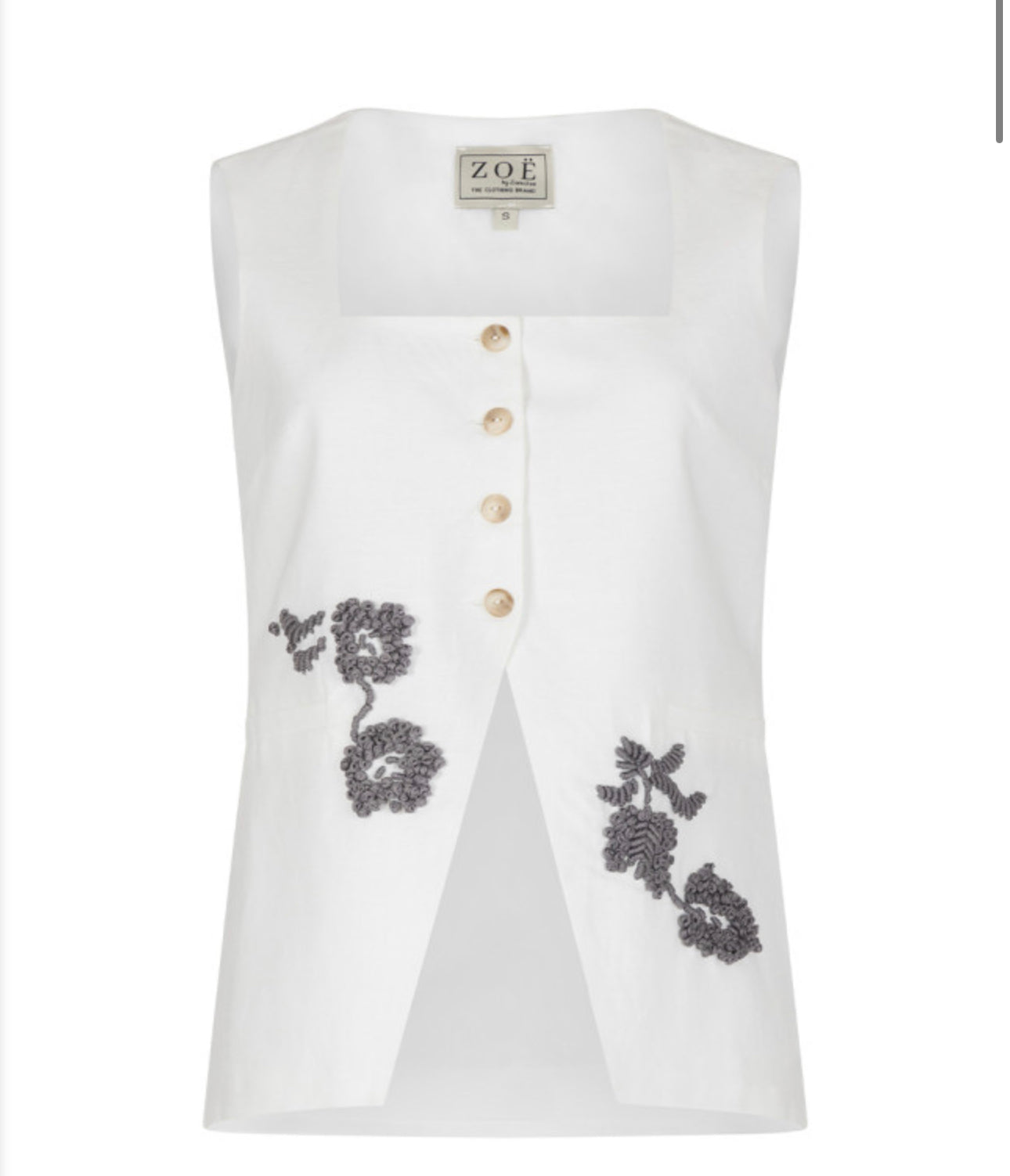 Linen Vest KATIE zoe