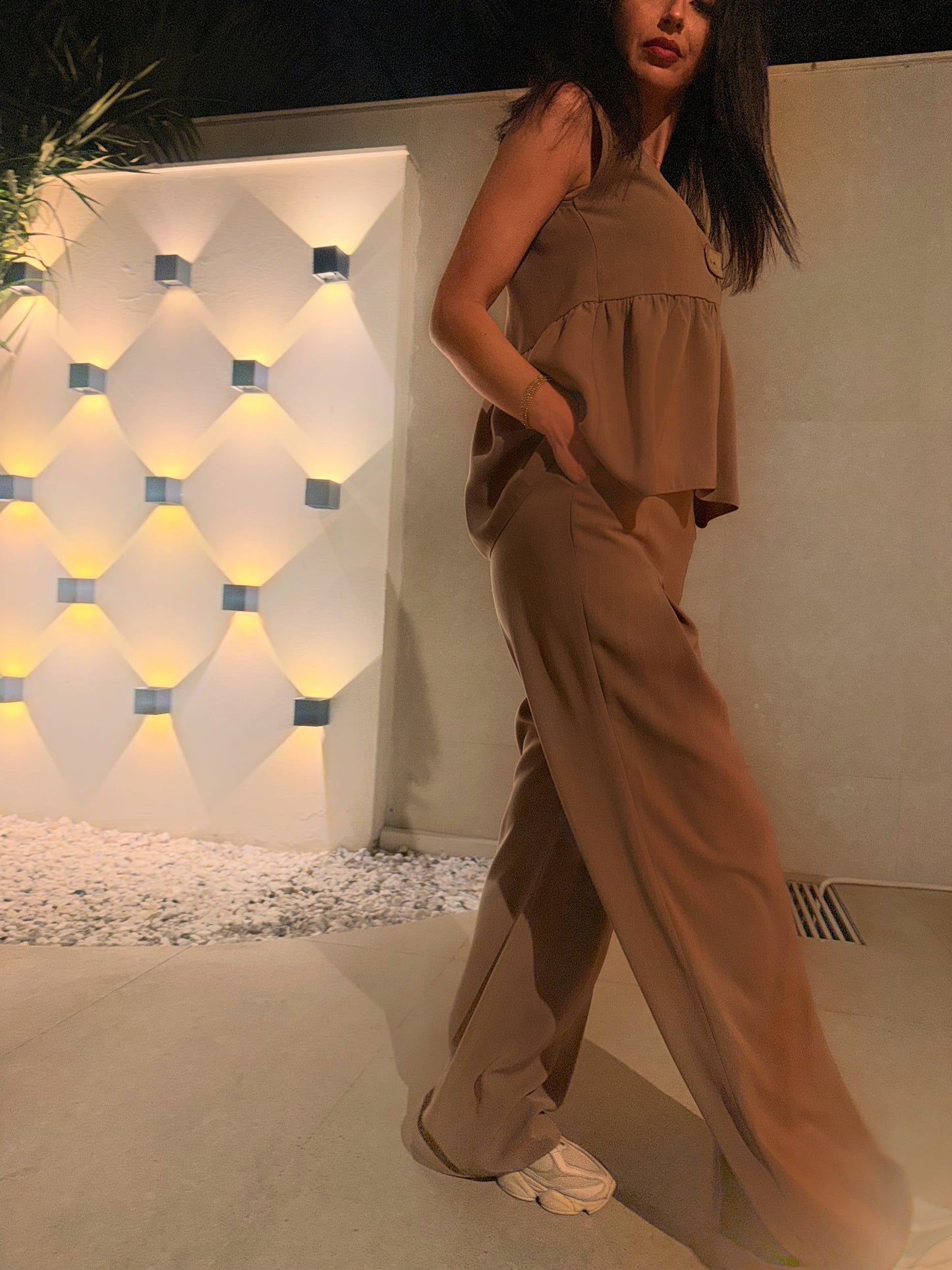 Sitara D’Sense “Sorento”set by two pieces vest and pants