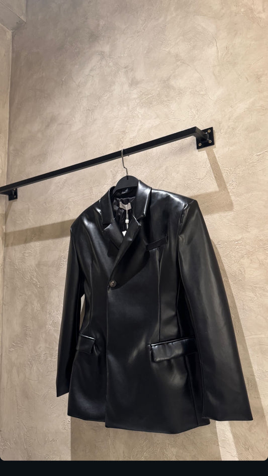 Eco leather black Blazer Motel