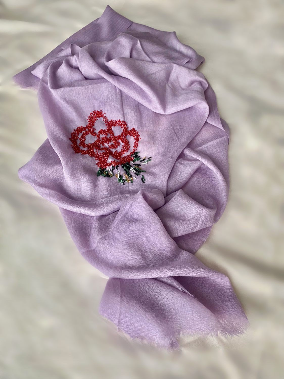 VIOLETTA cashmere scarf