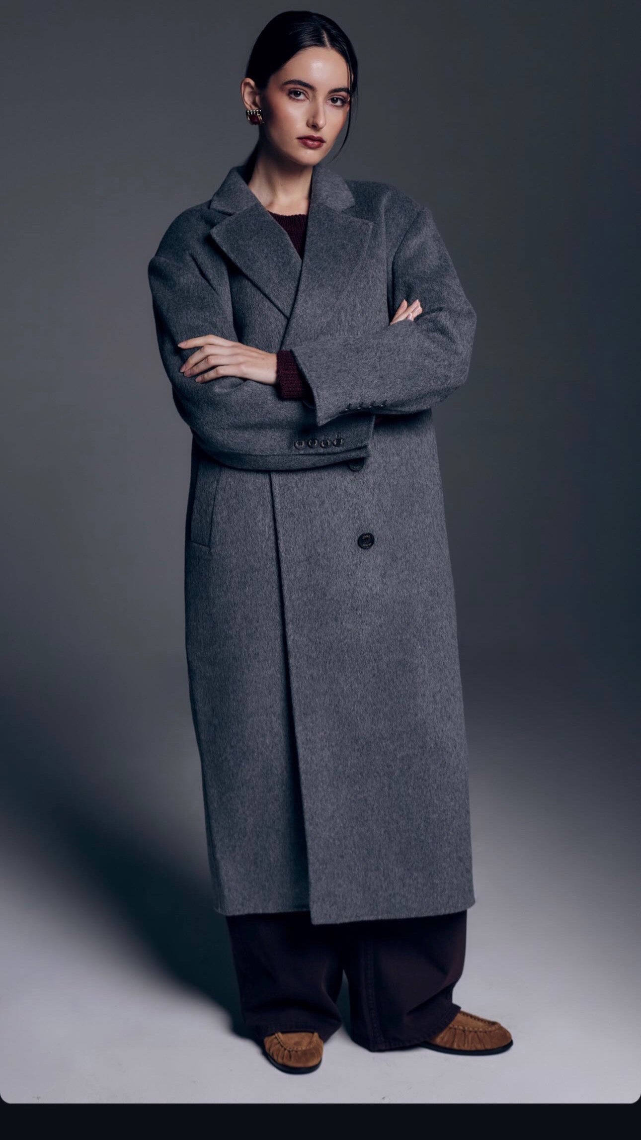 Grey Vicollo Coat