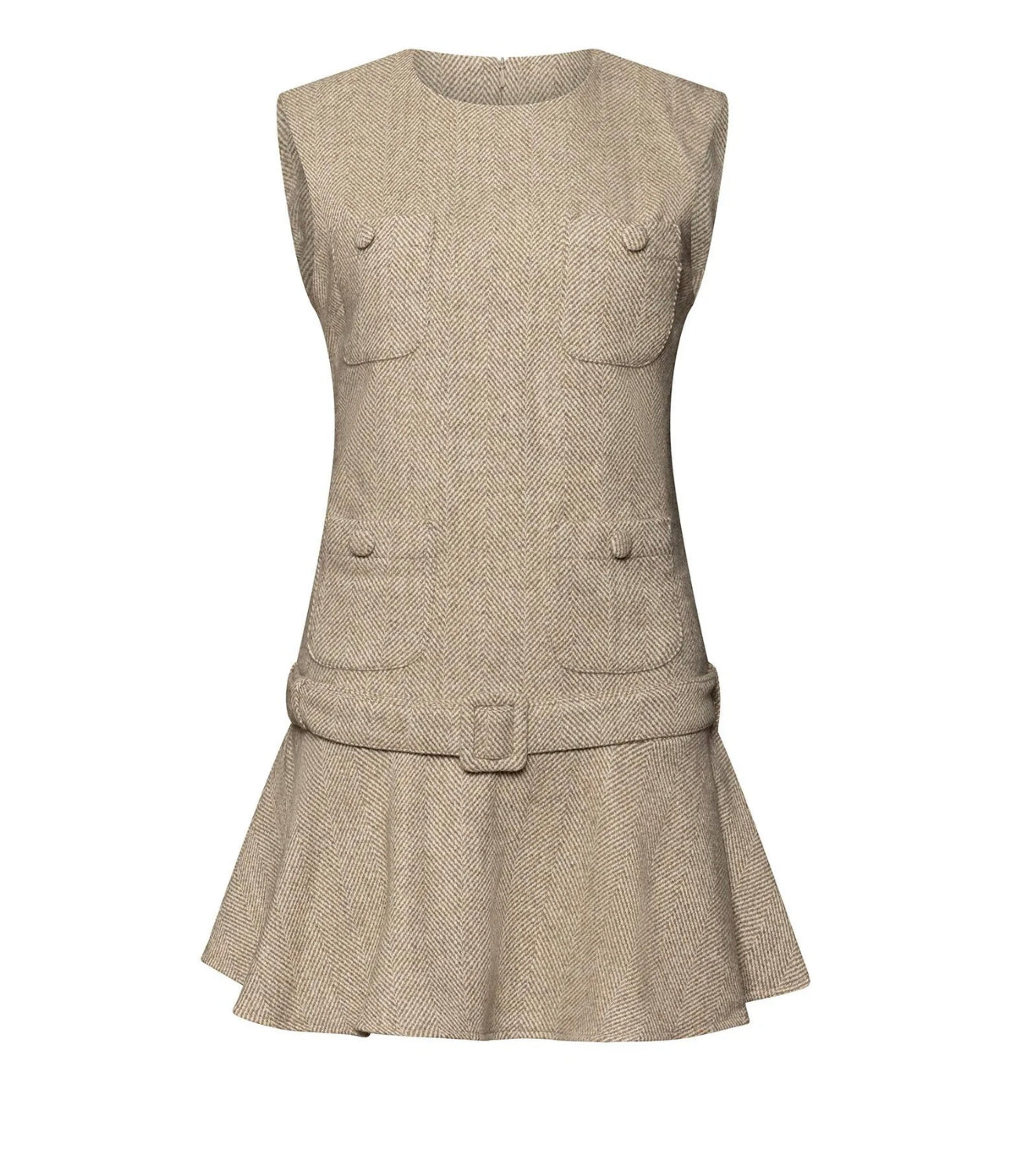 Beige Helena Dress