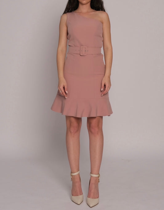 Lenka Dress in Rose Ash