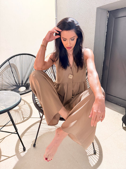 Sitara D’Sense “Sorento”set by two pieces vest and pants