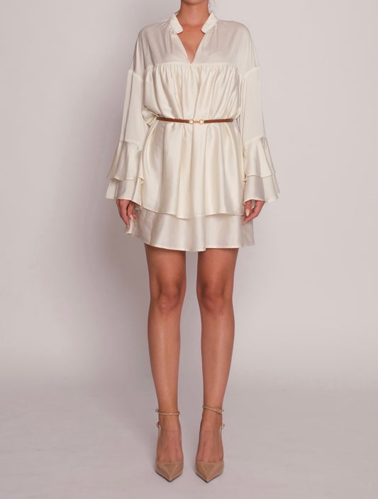 Romantic Wide Chiffon Dress Lenka