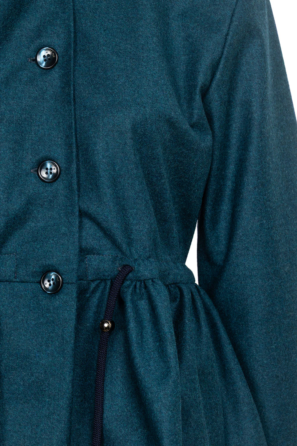 "Marine" wool & cashmere lightweight jacket by Airène