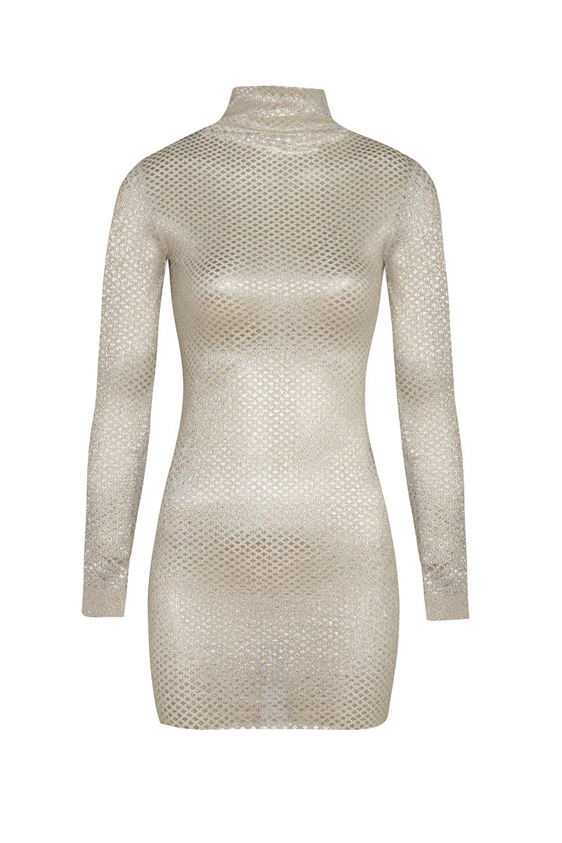 Mermaid see through Mini Dress/top