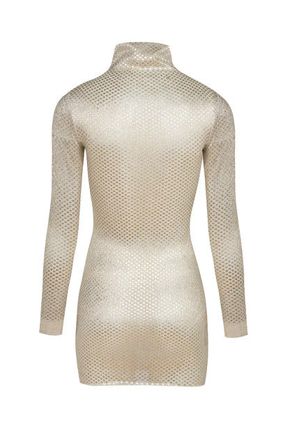 Mermaid see through Mini Dress/top