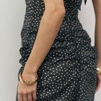 POLKA DOT MINI DRESS
