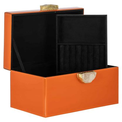 STORAGE BOX LIA ORANGE