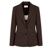 BROWN TAILORED BLAZER