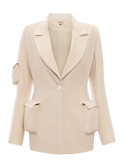 Crème de pèche jacket